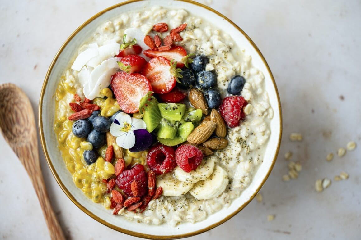 Porridge breakfast super bowl healthy lifestyle Porridge breakfast super bowl healthy lifestyle